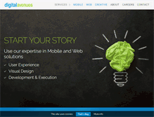 Tablet Screenshot of digitalavenues.com